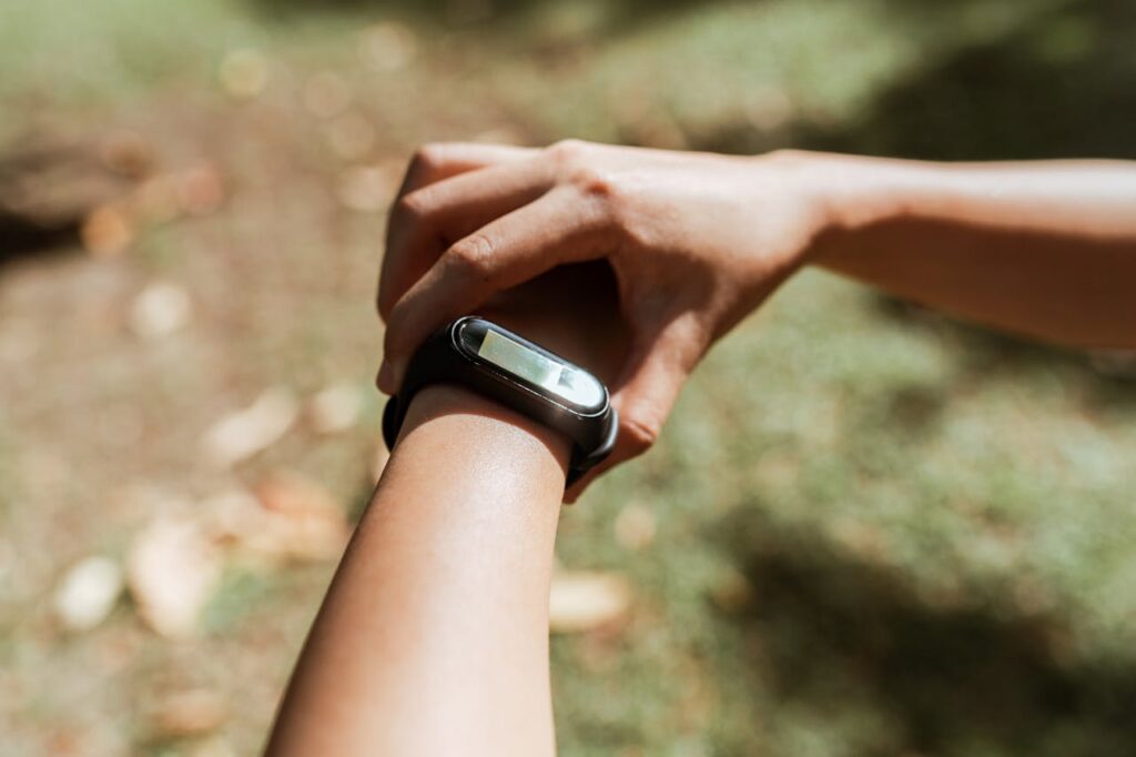 A wristwatch as example of a wearable